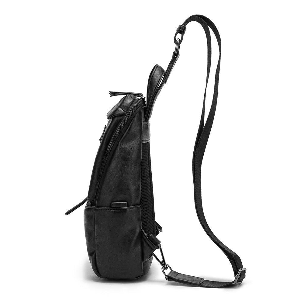 Men's Bags, Chest Bags, Men's Shoulder Bags, Messenger Leather Bags - MAKKITT