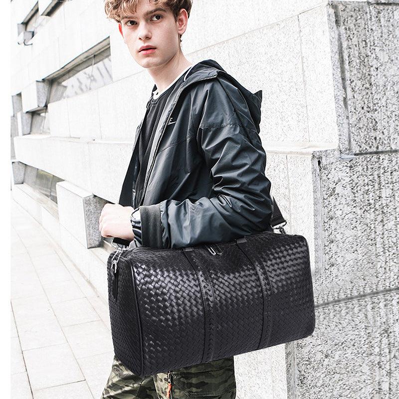 Fashion Sports Men's Woven Luggage Bag - MAKKITT
