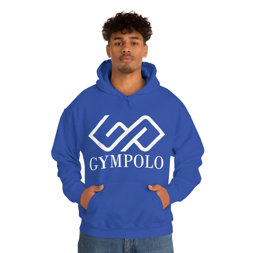 GYMPOLO Unisex Heavy Blend Hooded Sweatshirt - Trend sweatshirt -Royal Color - MAKKITT