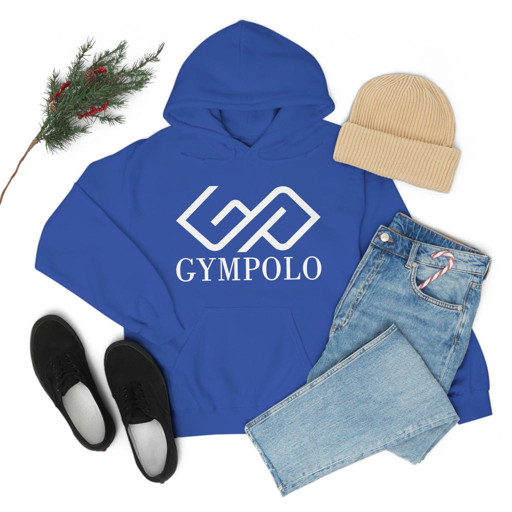 GYMPOLO Unisex Heavy Blend Hooded Sweatshirt - Trend sweatshirt -Royal Color - MAKKITT