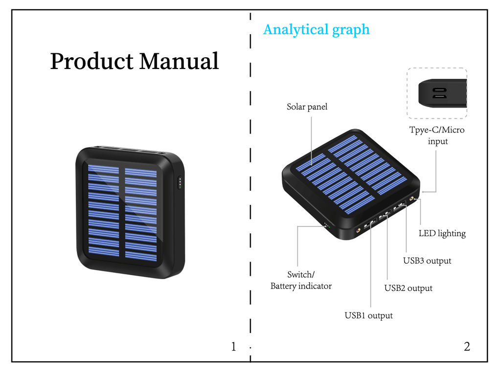 Mini Convenient Solar Power Bank - MAKKITT.COM