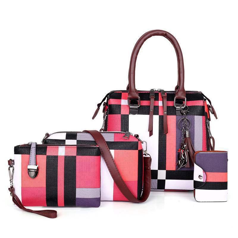 New Luxury Handbags Plaid Women Bags Designer - MAKKITT