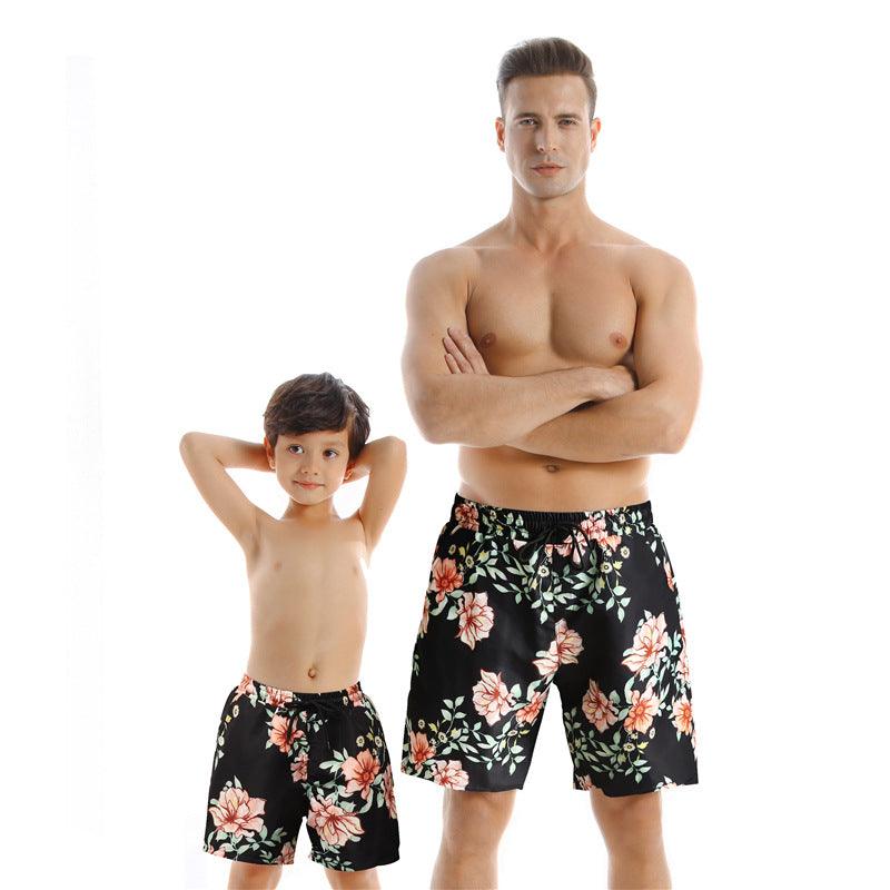 Stylish Beach Shorts for Parent and Child - MAKKITT