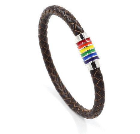 UnityWear Genuine Leather Pride Bracelets - MAKKITT